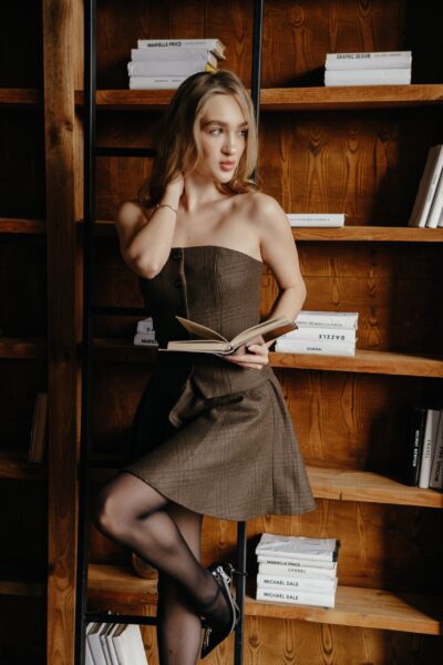 Вовняний топ-жилетка